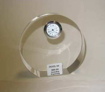 Optical Crystal Clock